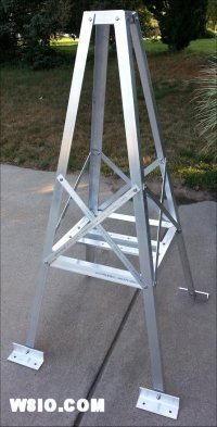 4.5 foot roof tower